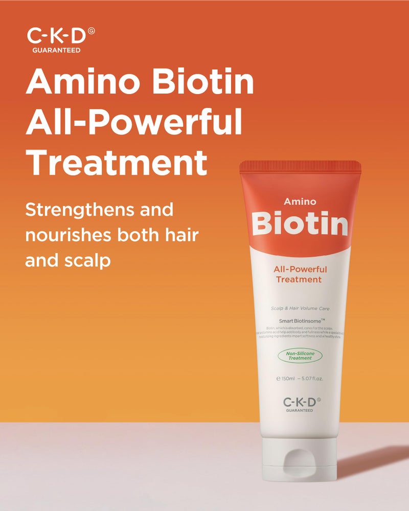 CKD Guaranteed CKD Amino Biotin All powerful Treatment (5.07 fl.oz) - Deep Care Conditioner and Silicone-Free Treatment, Prevents Damaged Hair, Nourishihes Hair, Non-Silicone with Biotin, Amino Acids, and Keratin. - Image 3